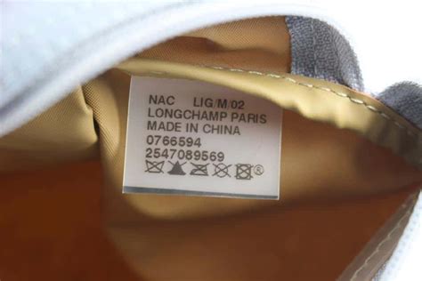 are longchamp bags made in china